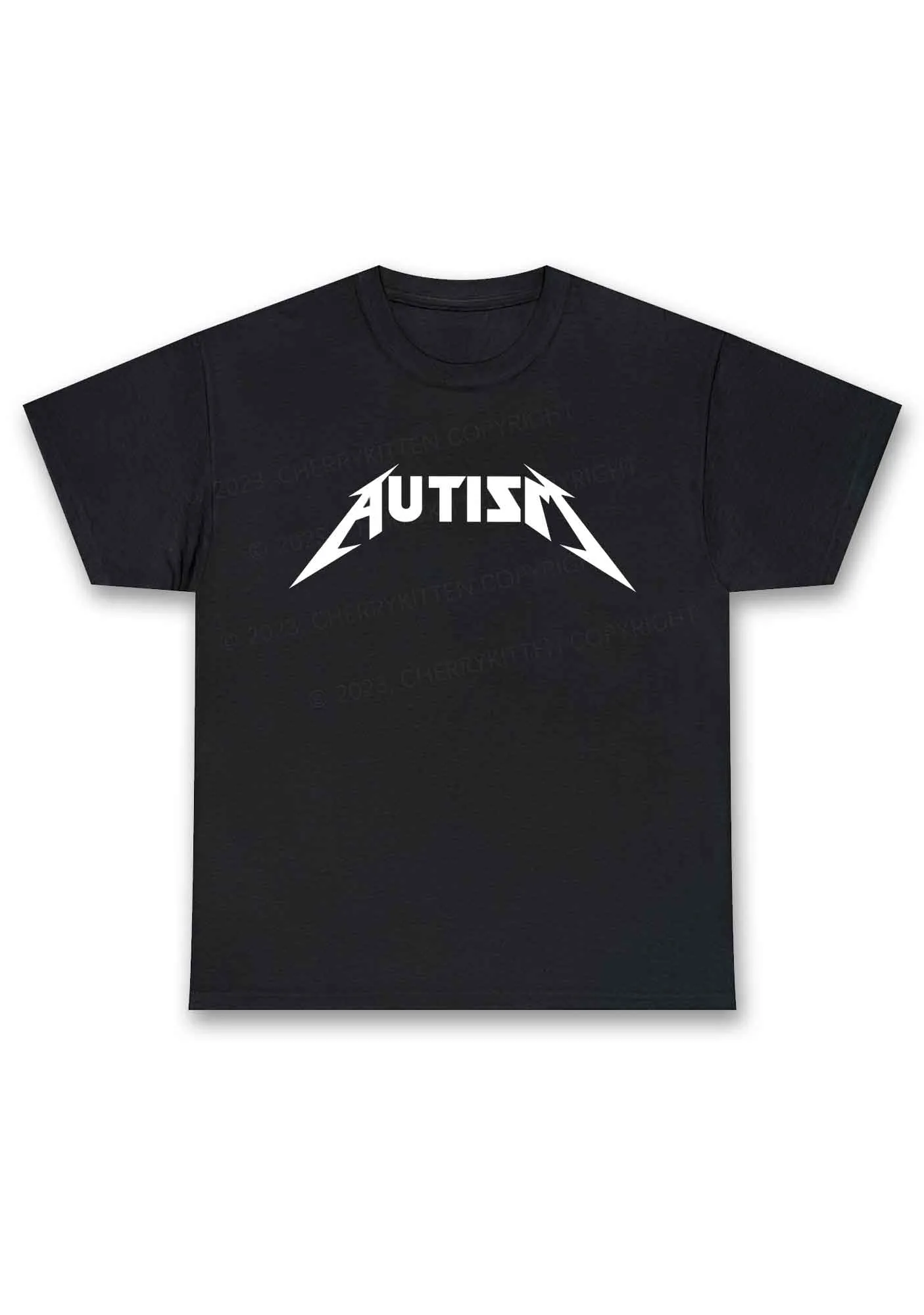 Autism Patient Y2K Chunky Shirt Cherrykitten