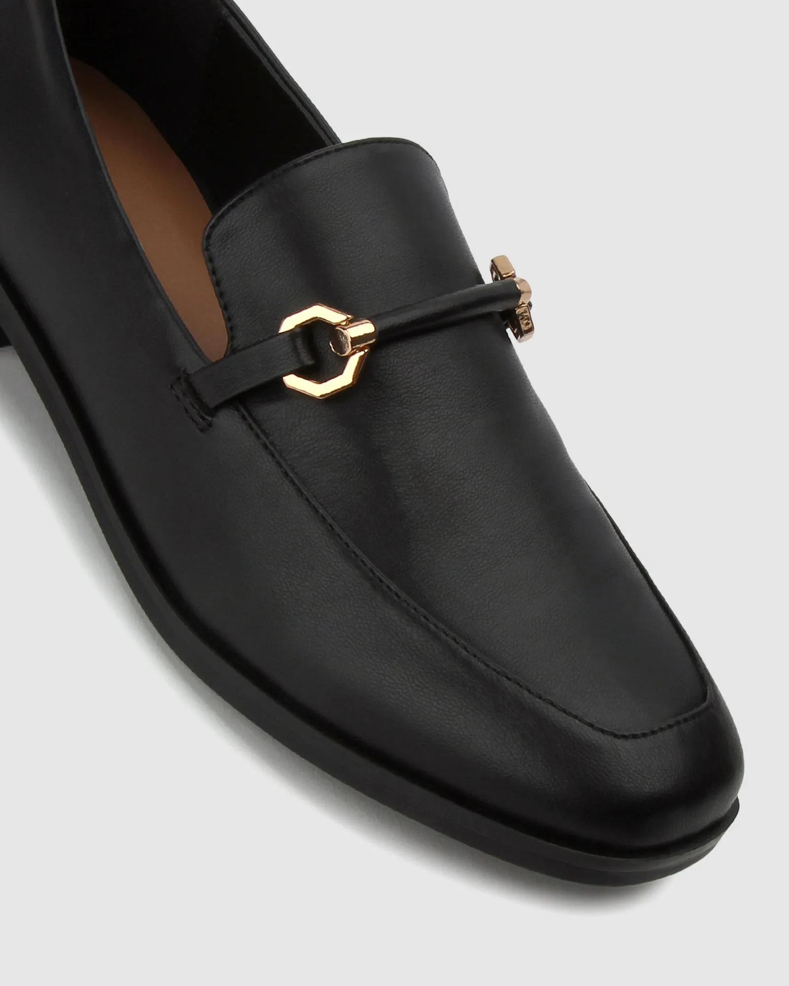 BIANCA Square Toe Classic Loafers