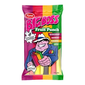 Big Boss Fruit Punch Sticks 125g