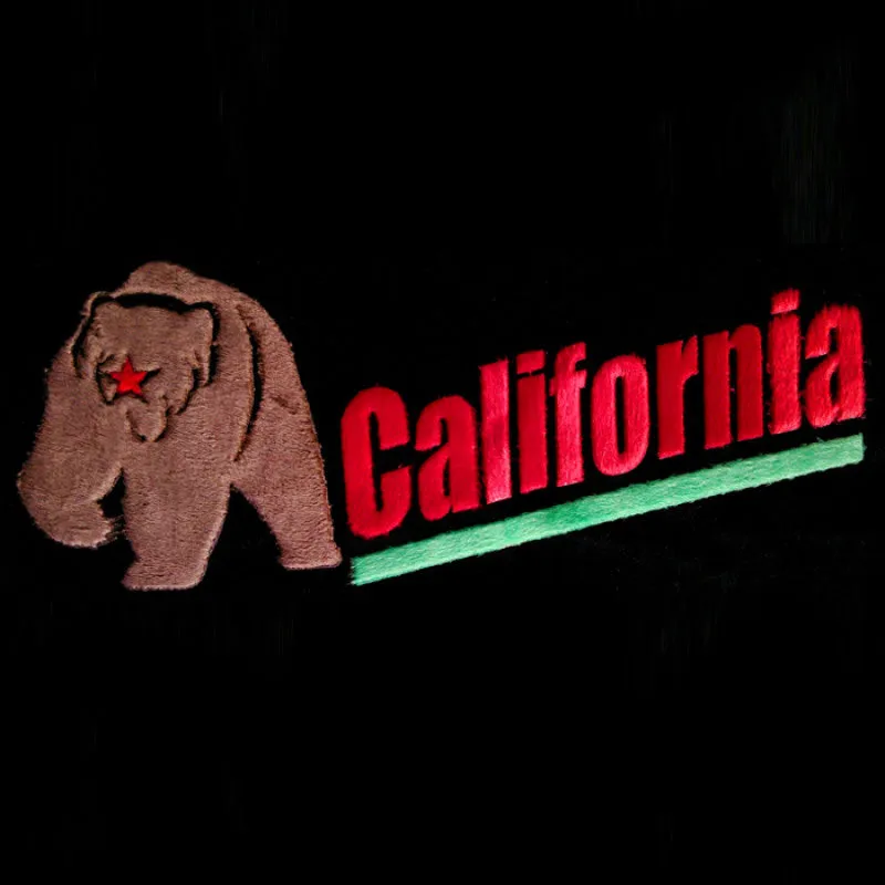 California Bear 3 colors Plush HTV (12" x 5")