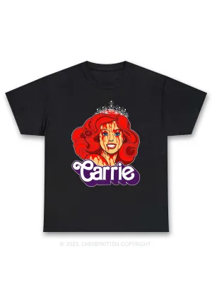 Carrie Queen Halloween Y2K Chunky Shirt Cherrykitten