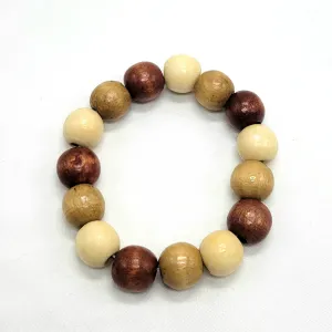 Chunky Wood Bracelet