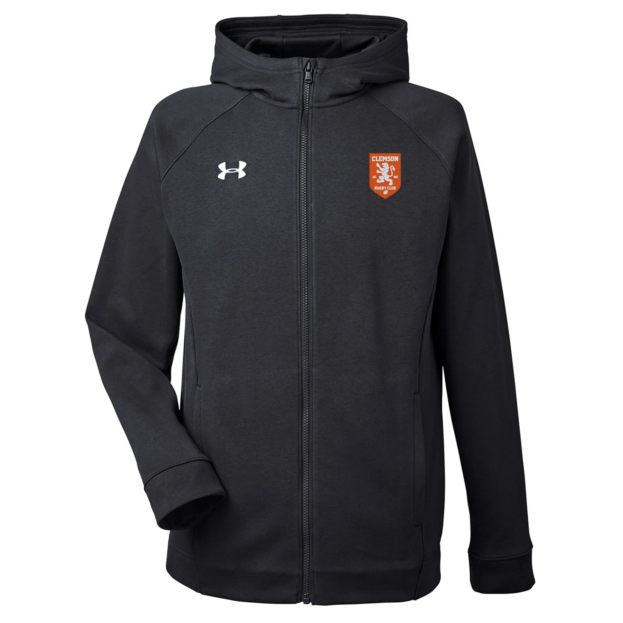 Clemson Rugby Hustle Zip Hoodie