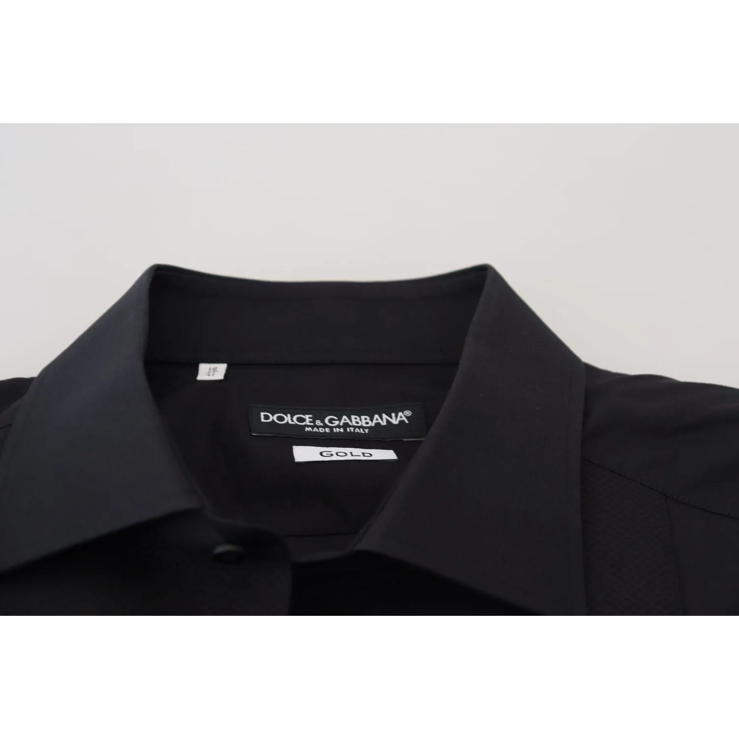 Dolce & Gabbana Elegant Black Formal Long Sleeve Shirt