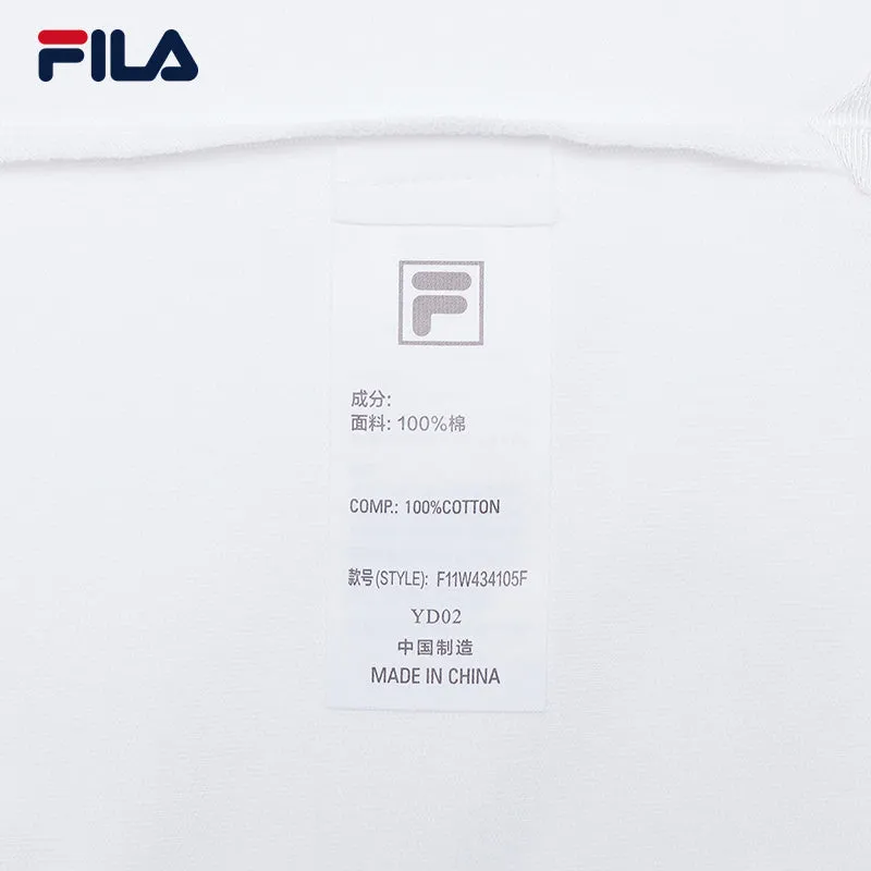 FILA CORE LIFESTYLE FILA EMERALD Women Short Sleeve T-shirt (White)