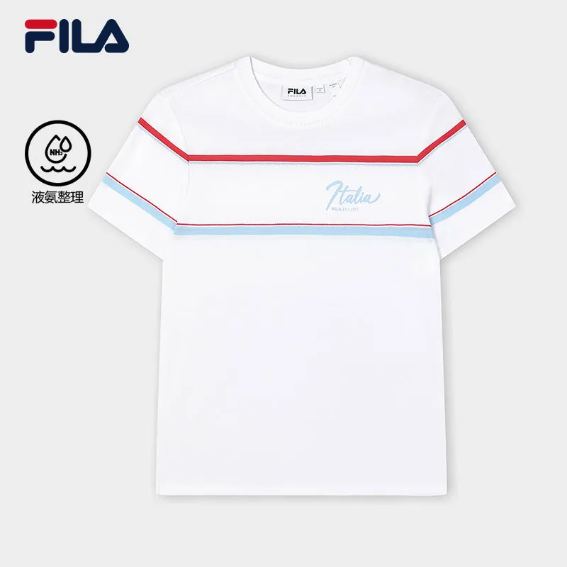 FILA CORE LIFESTYLE FILA EMERALD Women Short Sleeve T-shirt (White)