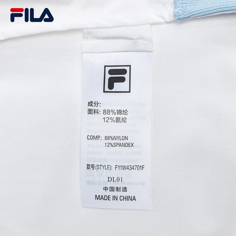 FILA CORE LIFESTYLE FILA EMERALD Women Woven Top (White)