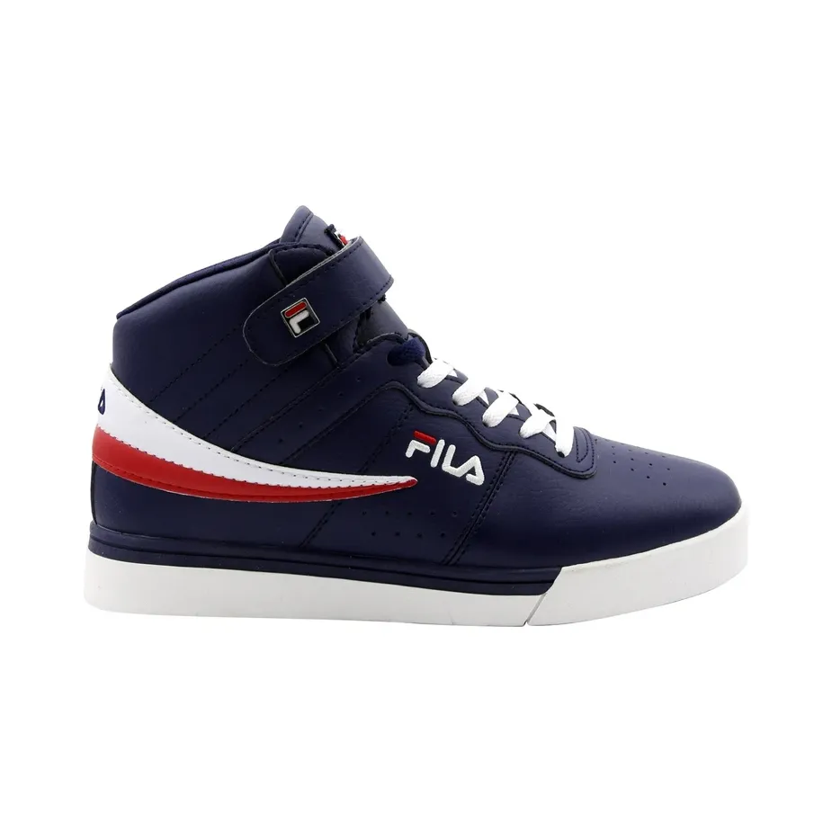 Fila Men's Vulc 13 Mid Plus Shoes - Navy / Red