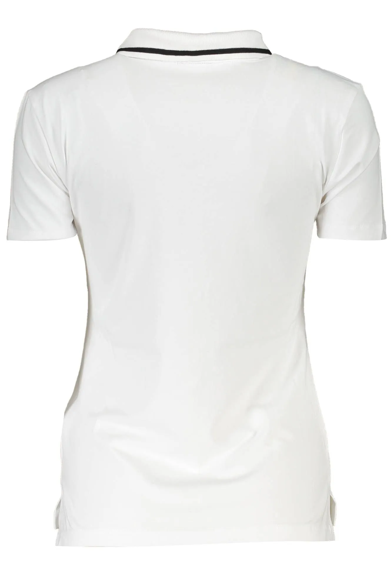 Fila White Cotton Women Polo Shirt