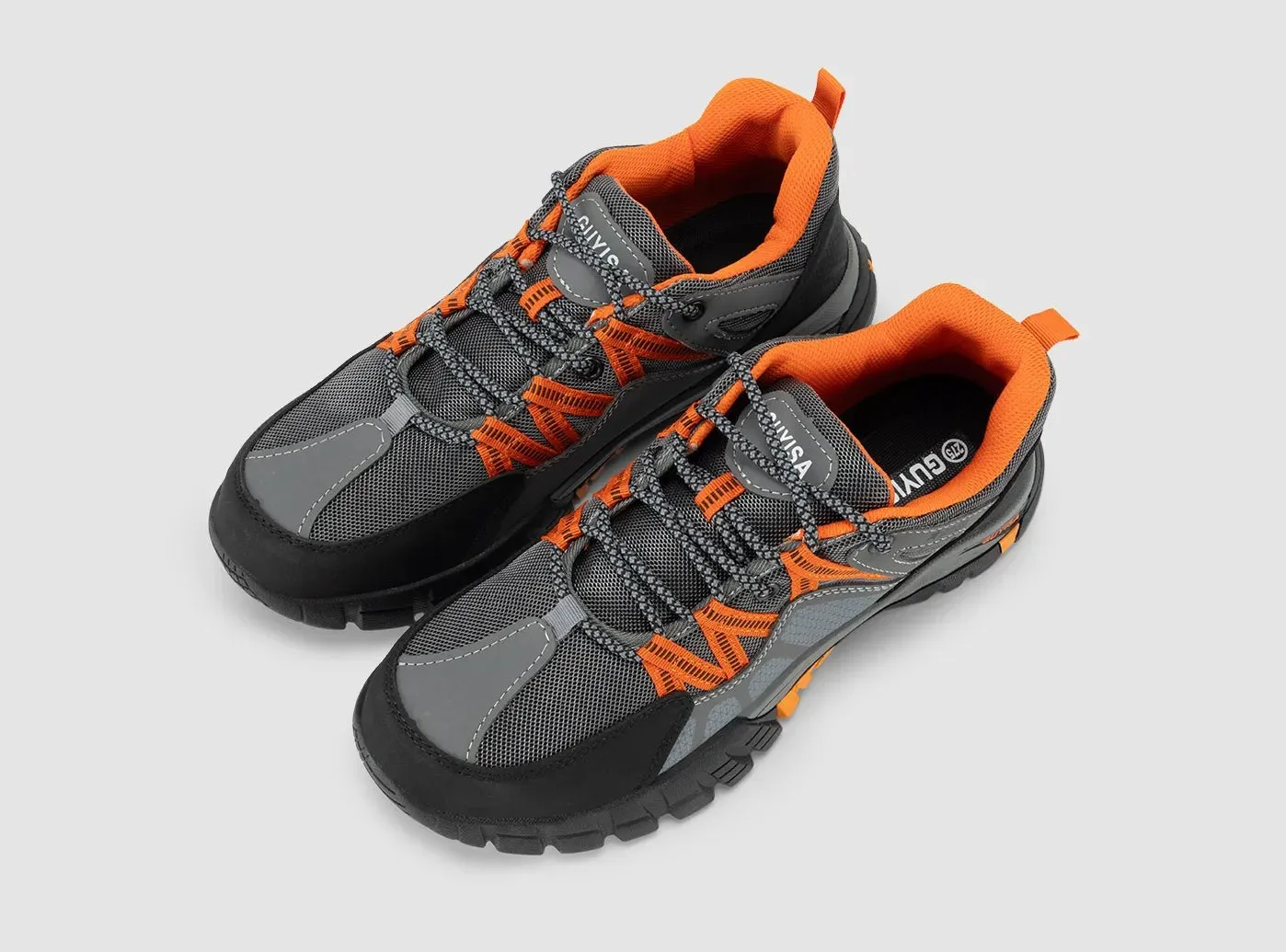 FitVille Men's Leather Hiking Shoes