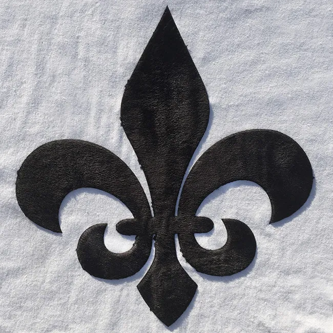 Fleur De Lis Plush HTV (11" x 12")