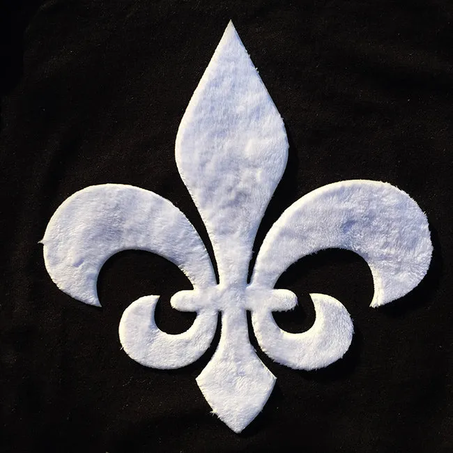 Fleur De Lis Plush HTV (11" x 12")