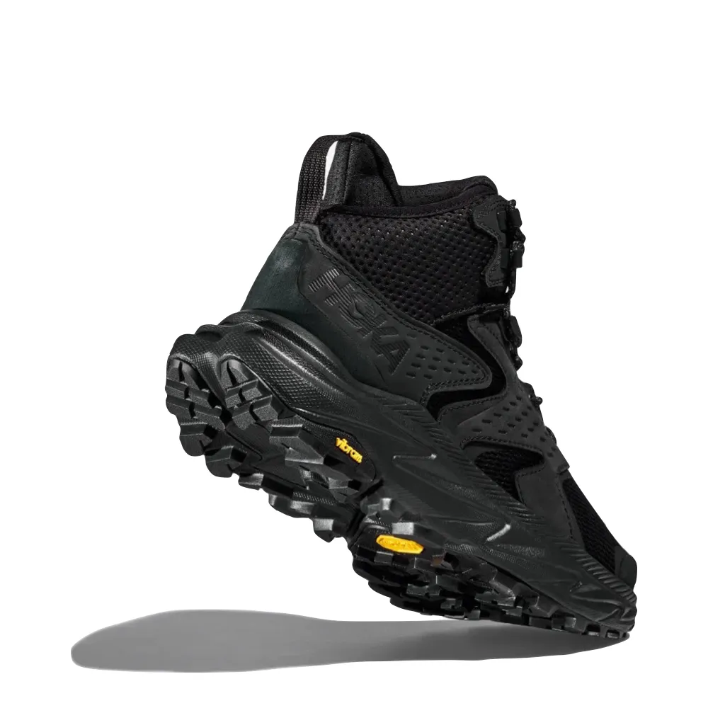 Hoka Men's Anacapa 2 Mid GTX Boots in Black/Black