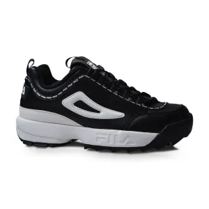 Mens Fila Disruptor II Premium Repeat - 1FM00439-021 - Black White