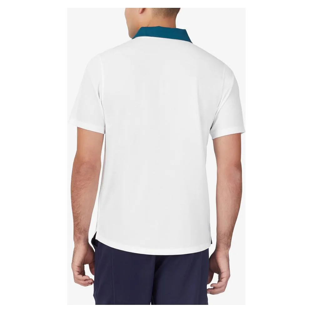 Men`s Heritage Stripe Tennis Polo