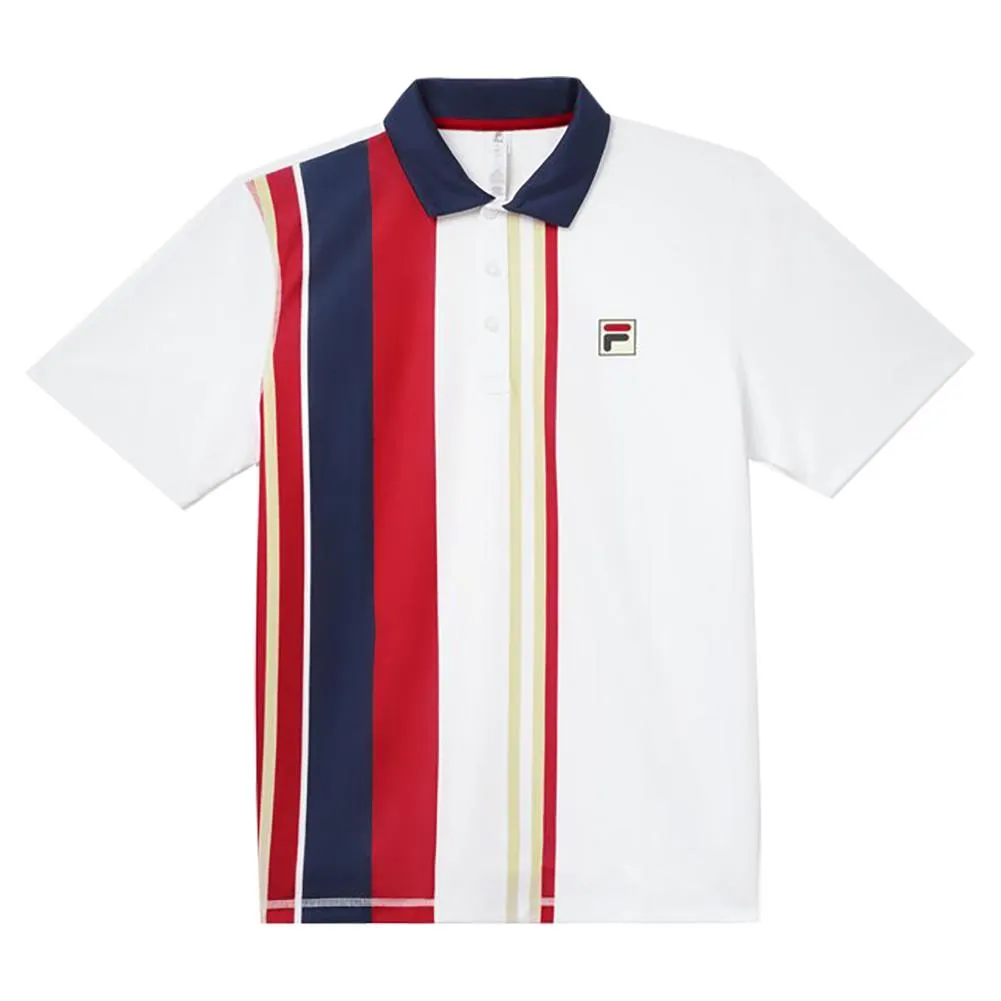 Men`s Heritage Stripe Tennis Polo