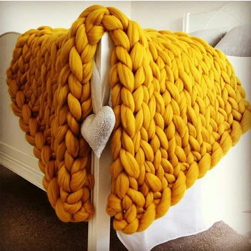 Mustard Yellow Chunky - Med