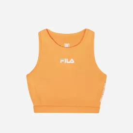 Áo Bra Tập Luyện Nữ Fila Phối Logo Thời Trang - Cam