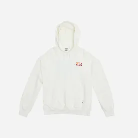 Áo Hoodie Unisex Fila Phối Họa Tiết - Trắng