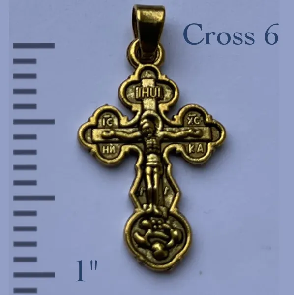 Orthodox Crosses (6 Styles)