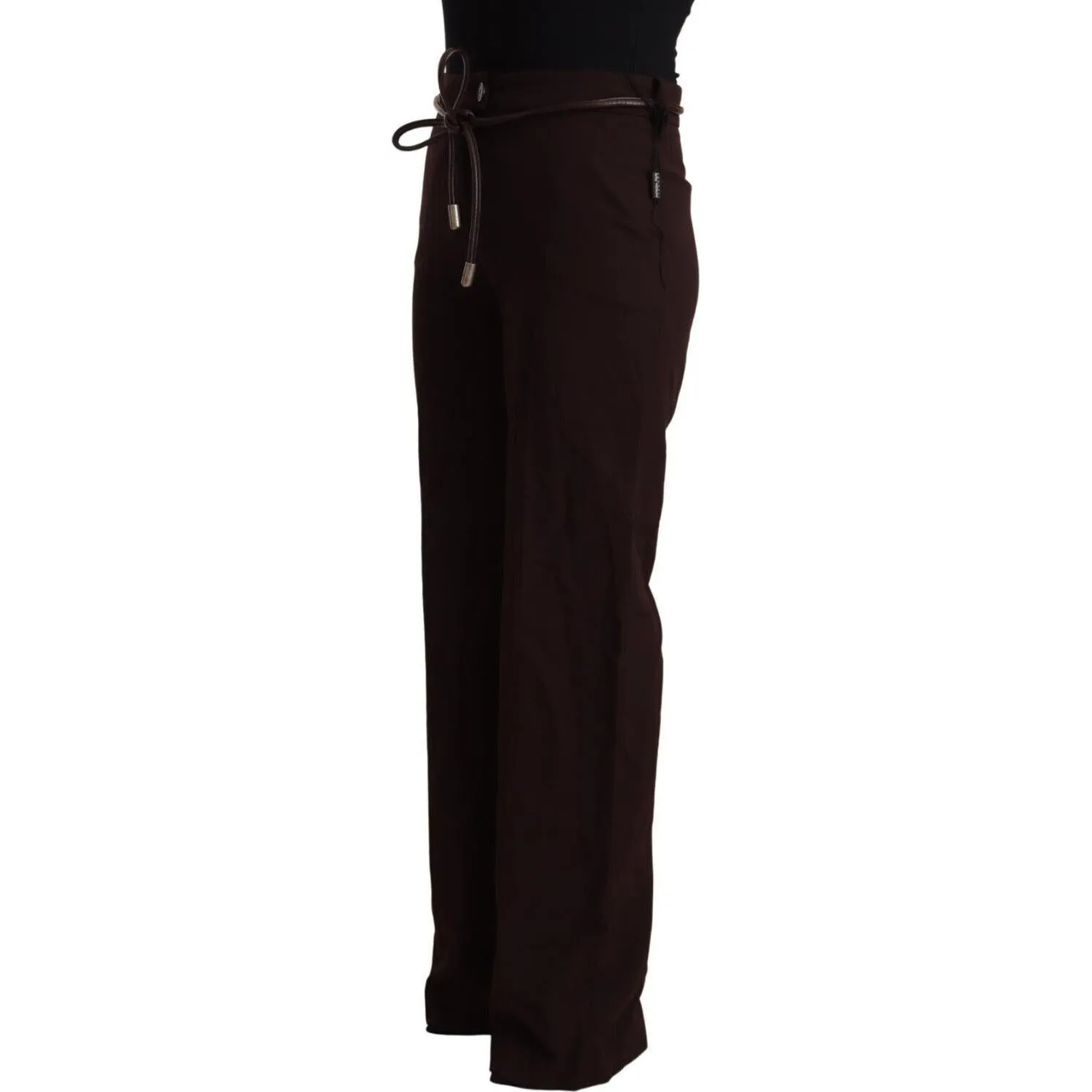 Patrizia Pepe Elegant High Waist Straight Formal Pants