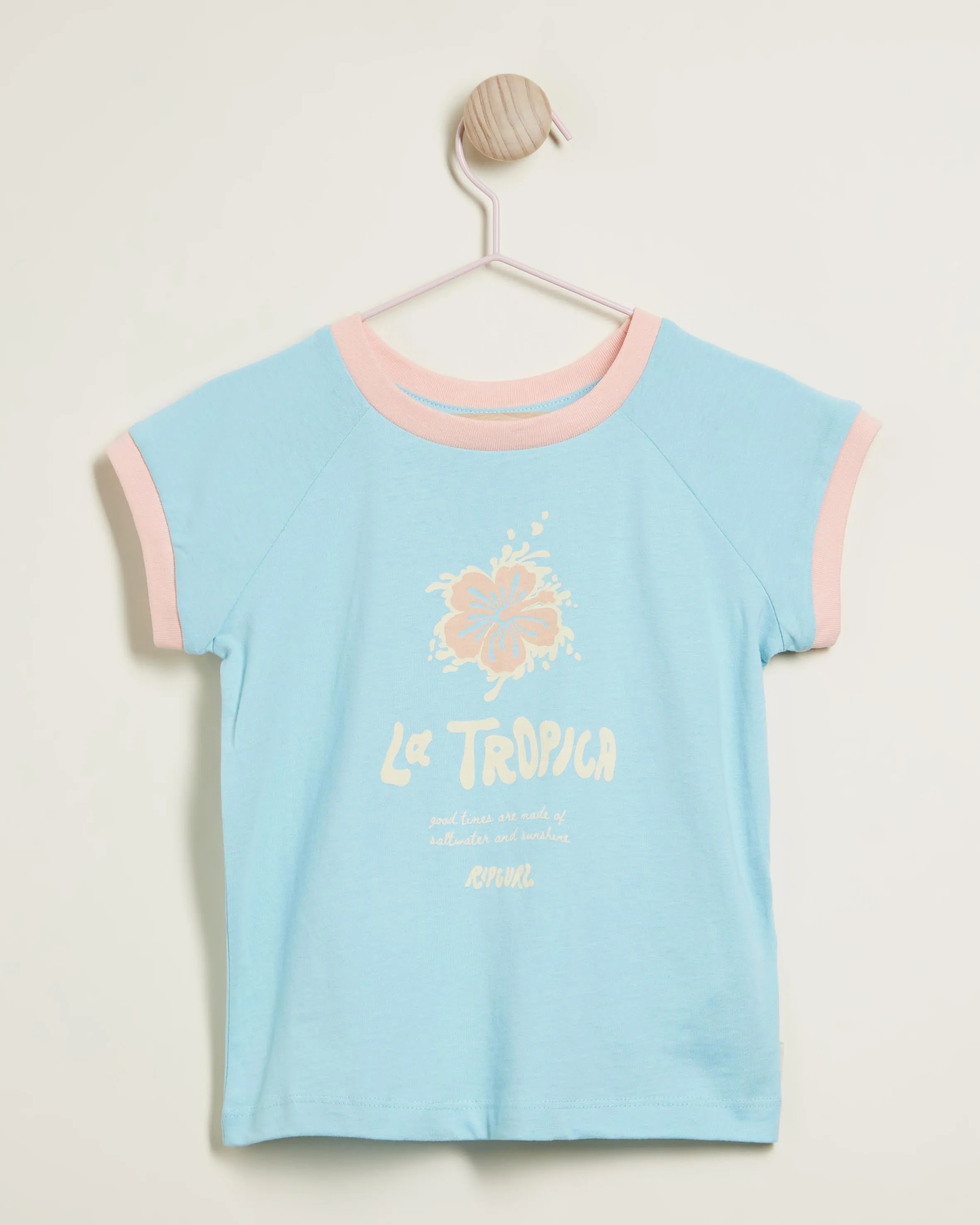 R C LA Tropica Slogan Tee