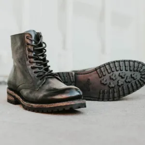 Rugged Waterproof Presidential Leather Boots