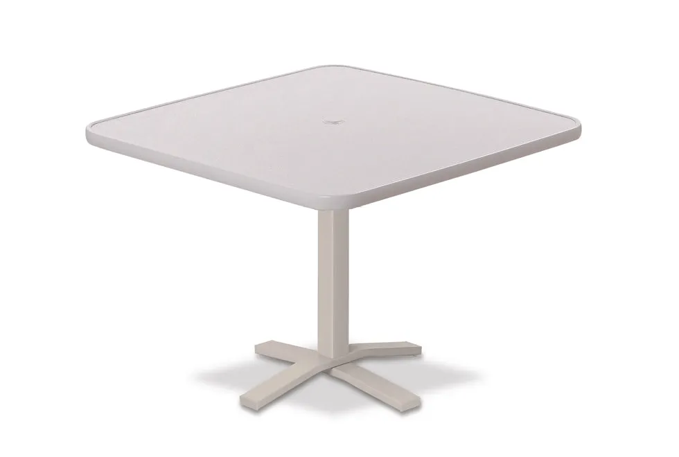 Square 36" Value Hammered MGP Top Balcony Height Table