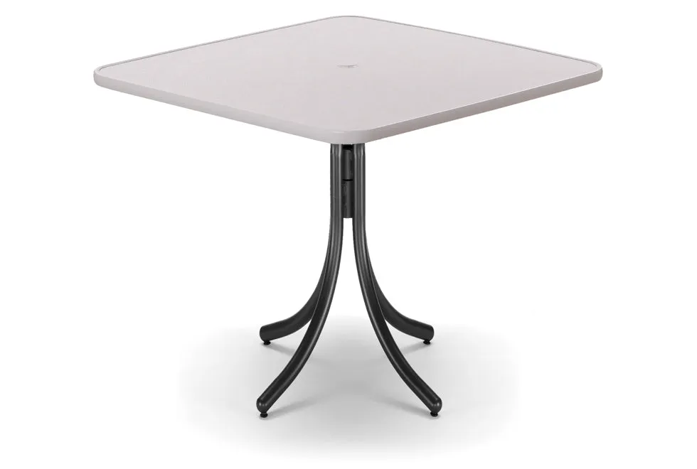 Square 36" Value Hammered MGP Top Balcony Height Table