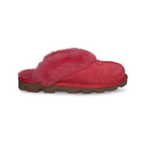 UGG Coquette Ribbon Red Slippers