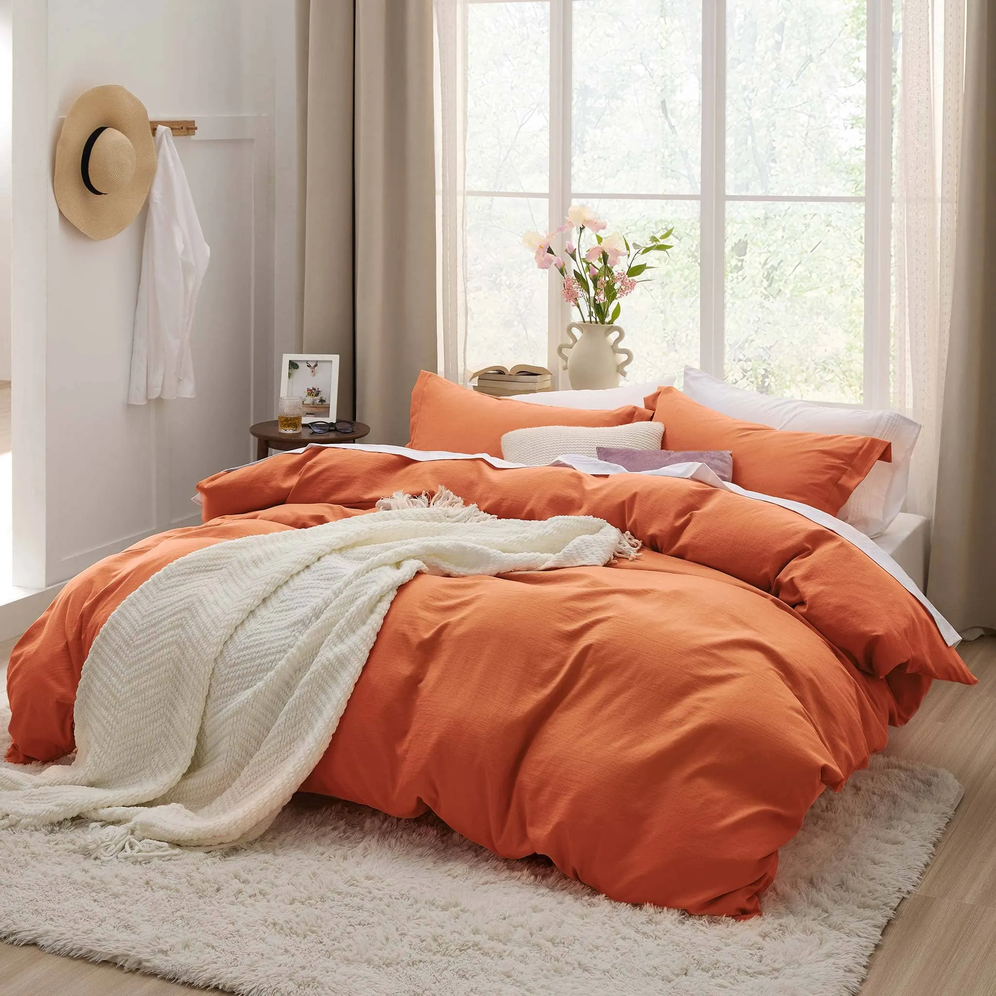 Ultra Soft Hypoallergenic Microfiber Duvet Cover Set