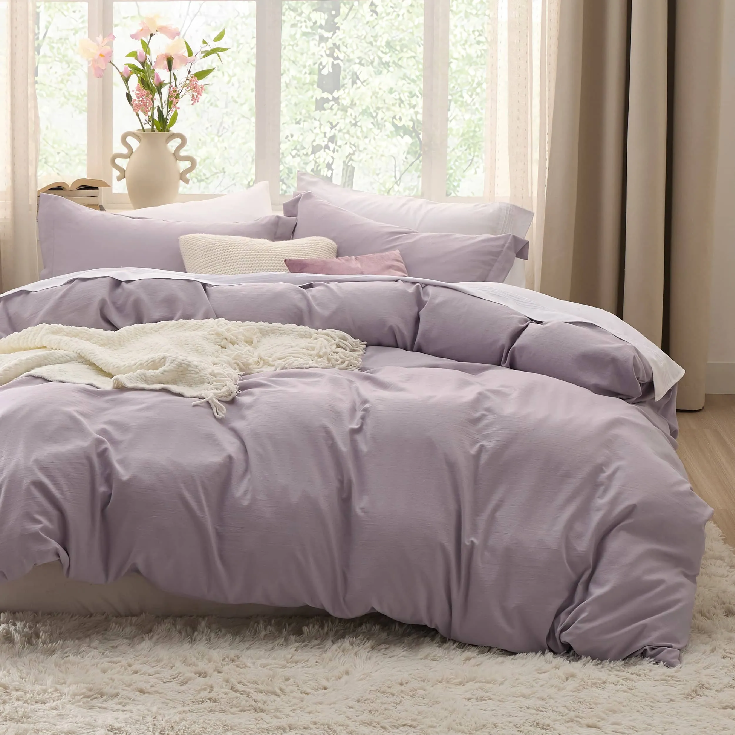 Ultra Soft Hypoallergenic Microfiber Duvet Cover Set